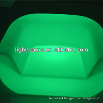 newly - developed 50 meters Iphone control factory direct sale rechargeable color changing outdoor furniture sofa with light